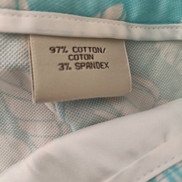 12🌴Jessica Sport floral pastel colors capris pants - Picture 10 of 10